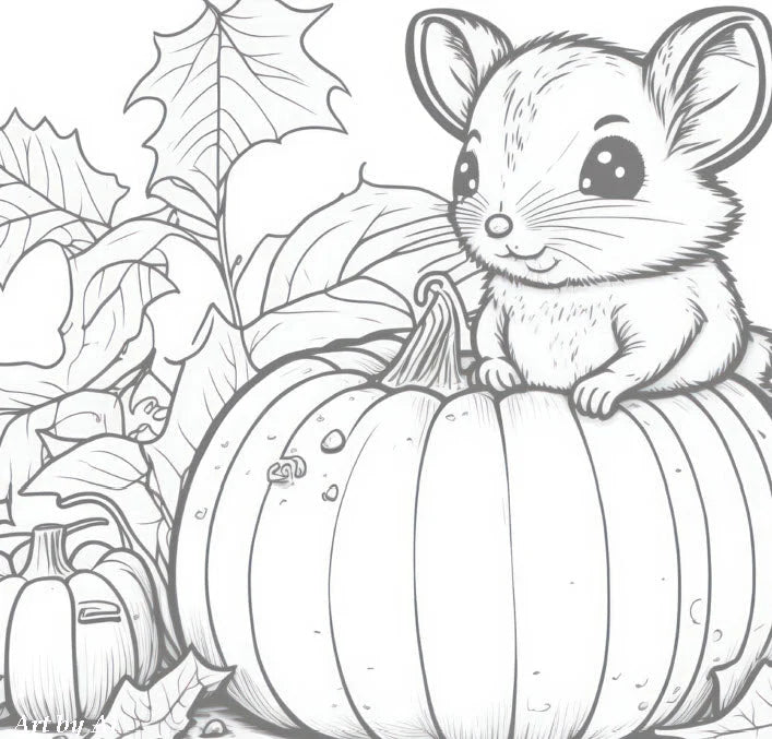 Storiebook with coloring pages, activities and puzzles