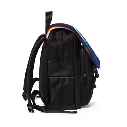 Galaxy Nebula Shoulder Backpack — Colorful Space Print Casual Backpack