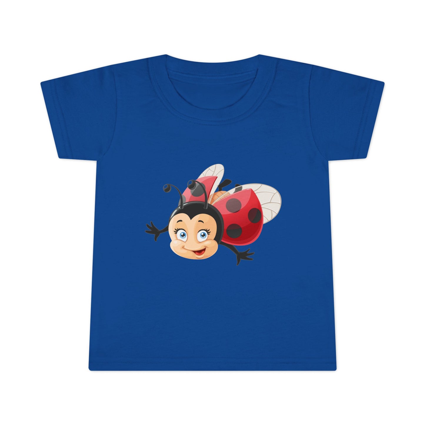 Cute Ladybug Toddler T-Shirt — Playful Cartoon Insect Tee for Kids