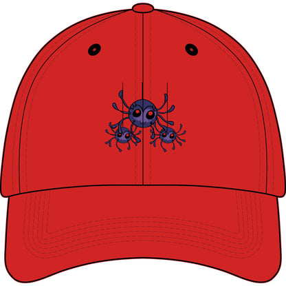 Kids Spider Web Embroidered Baseball Cap — Youth Baseball Hat